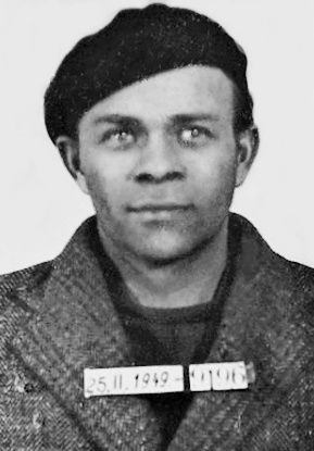 Josef Bryks, fotografie po zatčení, 25.11.1949